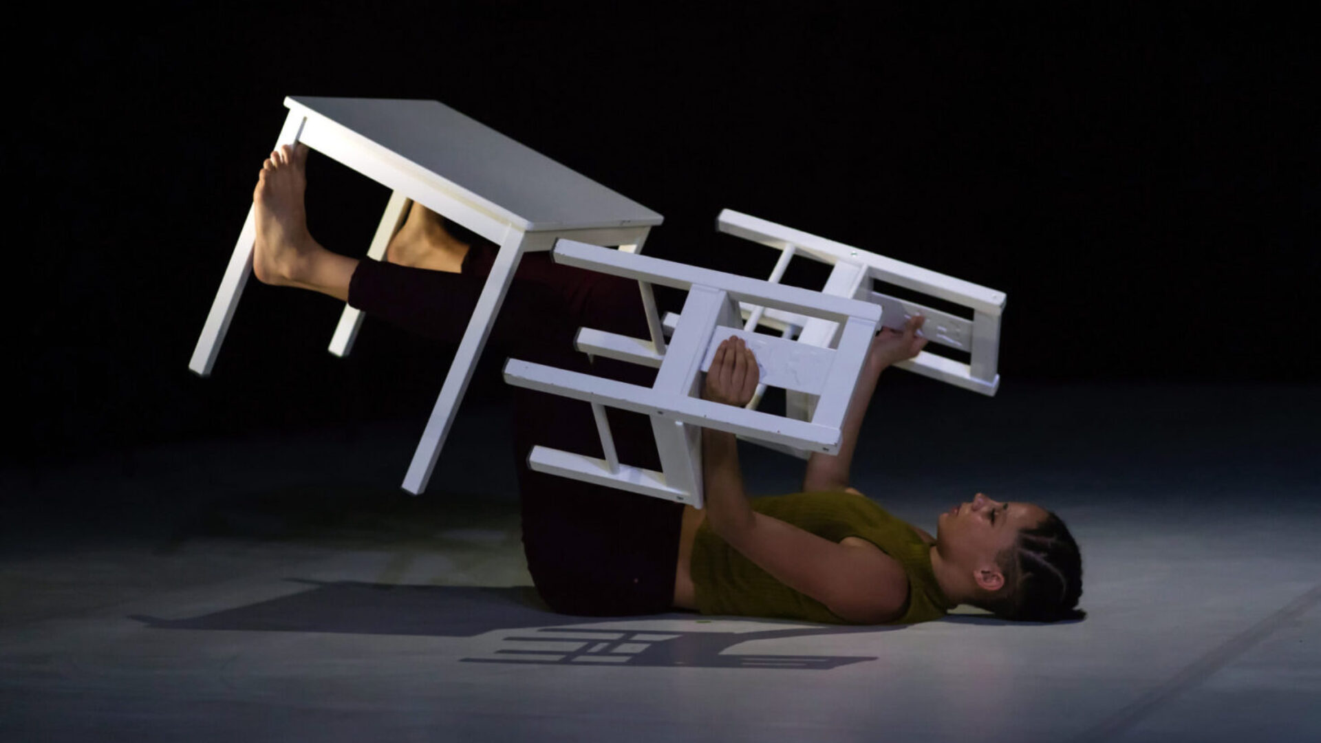 Tanzperformance zu Musik von Keith Jarrett und B.A. Zimmermann
Britta Lieberknecht & Company