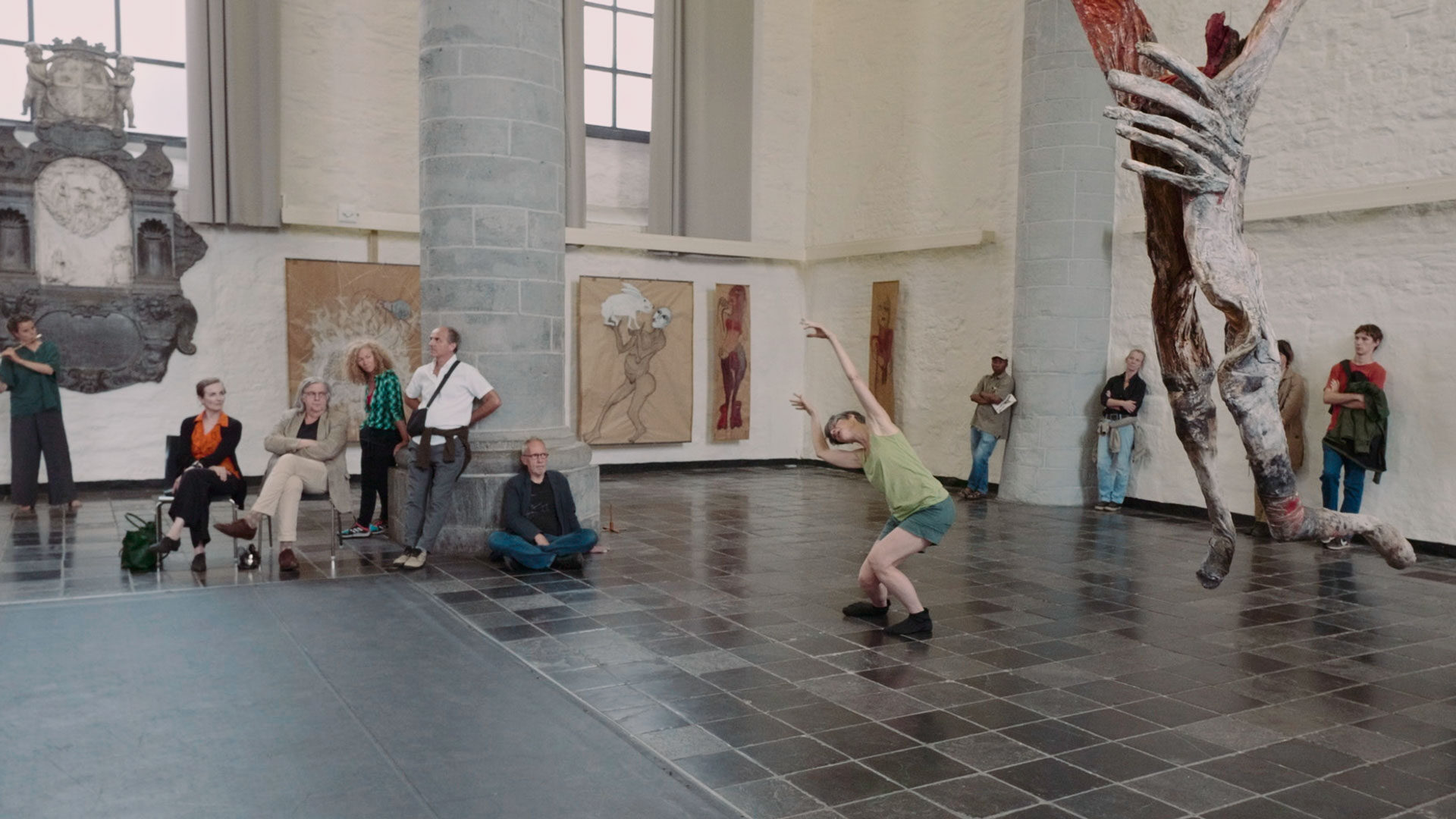 Skulptur und Gemälde: Brele Scholz | Foto: Barbara Schröer